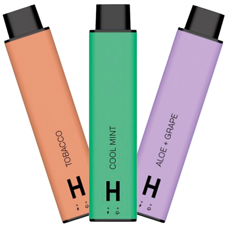 (М) Одноразовая электронная сигарета HYLA NICO 6000 - Алоэ, виноград (Aloe + Grape)