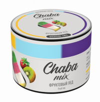 Безникотиновая смесь Chaba Mix Nicotine Free - Fruit ice (Фруктовый лед) 50 гр